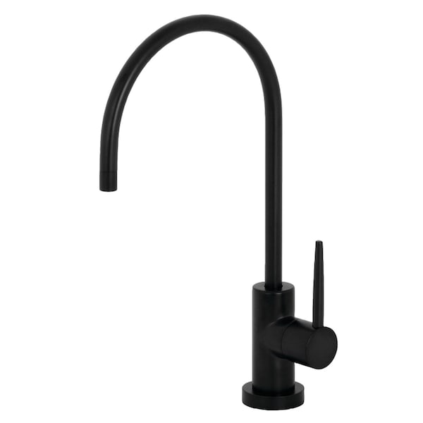 Kingston Brass KS8190NYL New York Sgl-Handle Cold Water Filtration Faucet, Matte Blk KS8190NYL - main